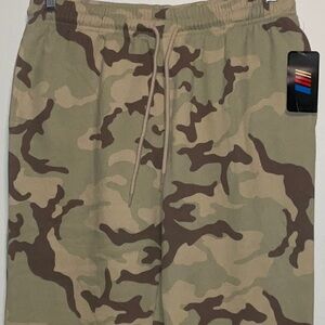NASCAR RACING CAMO FLEECE DRAWSTRING PULLON JOGGERS SIZE L NWT